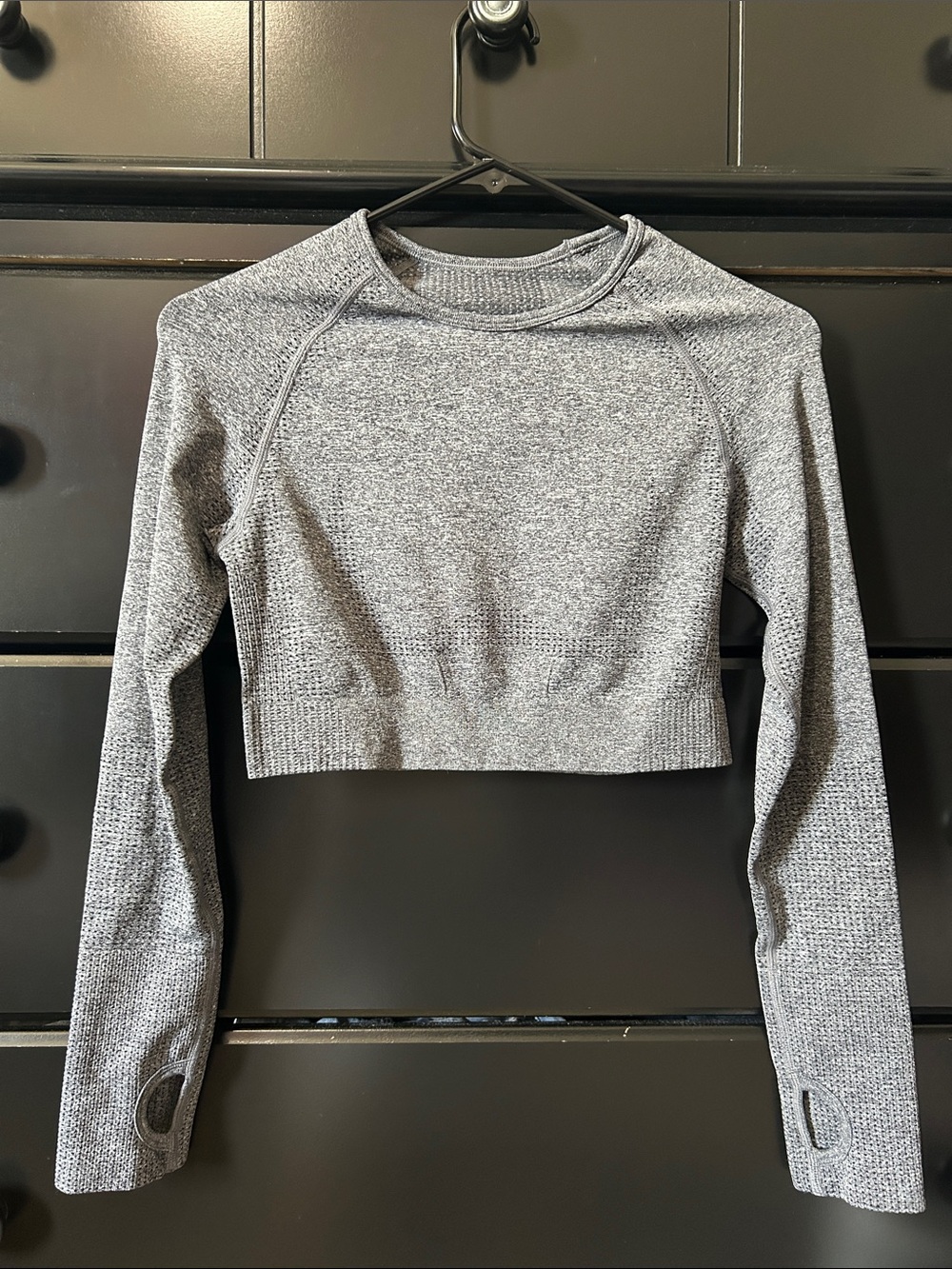 Seamless Cropped Workout Top